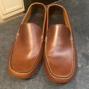 Men’s J. Crew leather loafers size 12